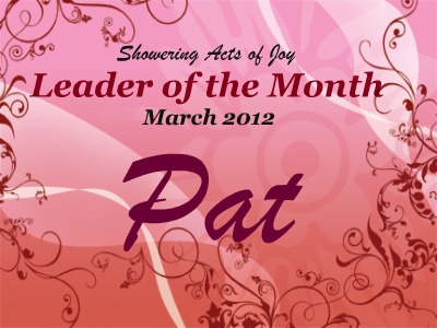 Leader of the Month March 2011