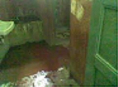 dirty restroom