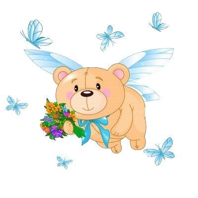 Flying Angel Delivery Bear 