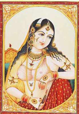 Maharani Padma (Virpur State,450 - 520 A.D.), one of the loveliest women of her times.