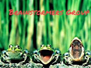 Brainstormers group of frog sig