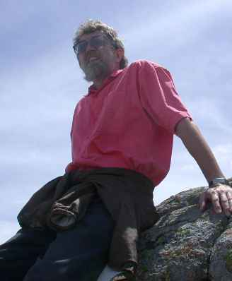 Me on top of Mount Desert Island, Acadia National Park, off the coast of Maine