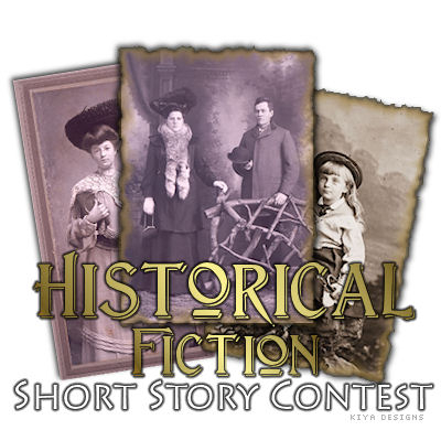 The first banner for the Historical Fiction Short Story Contest.