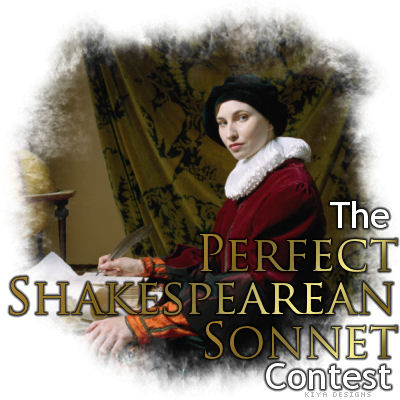 Banner for The Perfect Shakespearean Sonnet Contest.