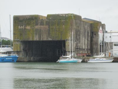 German Submarine pens at St Nassaire