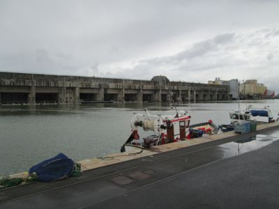 Main submarine pens at St Nazzaire