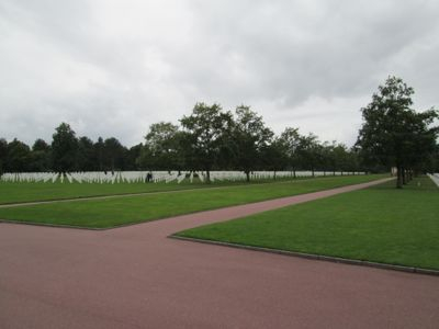 The Cemetery at Omaha Beach