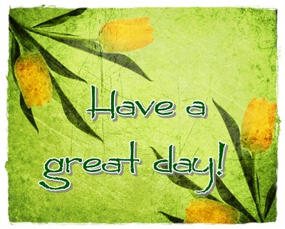 Have a great day c-note