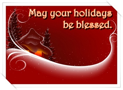 May your holidays be blessed c-note