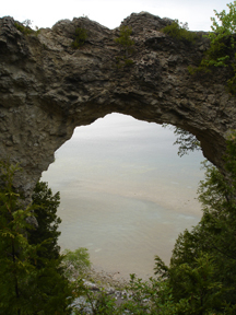 Rock Arch on Mackinac