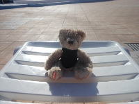 Gulliver bear, on holiday in Tenerife :)