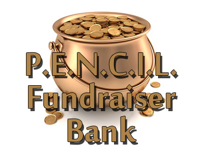 Image for the P.E.N.C.I.L. Fundraiser Bank