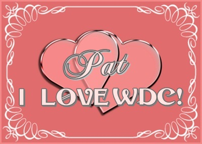 I Love WDC! Personal Signature