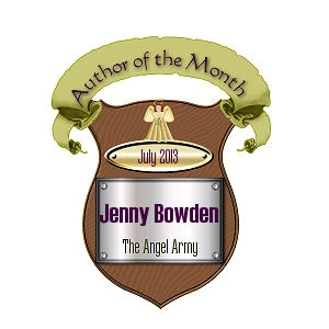 My Author of the Month plaque!!
