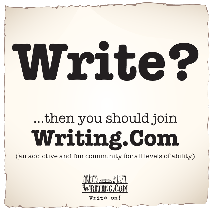 Shareable image for you to post on Facebook and help us spread the word about Writing.Com!