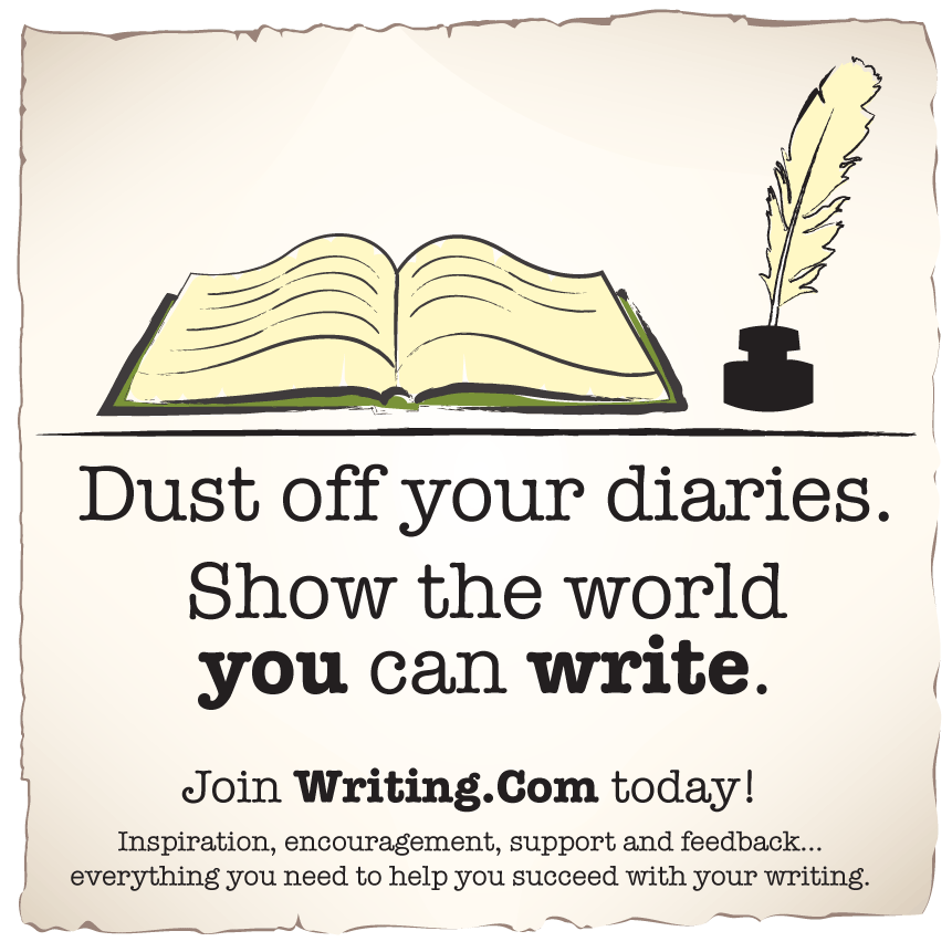 Shareable image for you to post on Facebook and help us spread the word about Writing.Com!