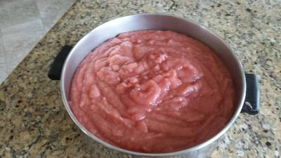 Homemade applesauce