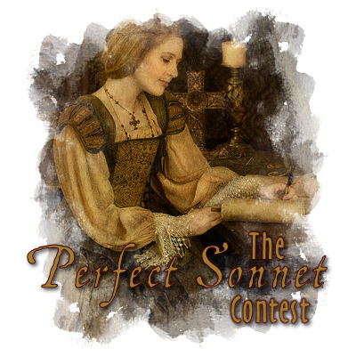 The Perfect Sonnet Contest's banner.
