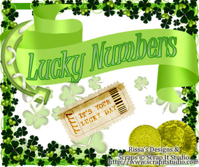 Lucky Numbers Draw sig