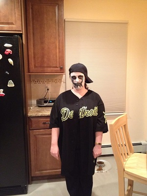 Me dressed up as Monoxide from the Down With Us Video. Halloween 2013.