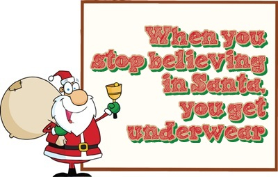 That's what you get if you don't believe :p