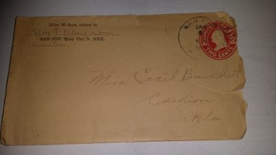 envelope 1912