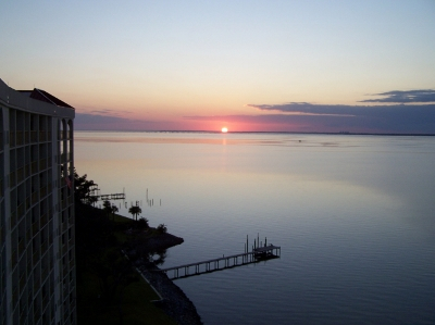 Sunrise on the bay