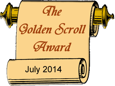 This is the image for The Golden Scroll Award for July 2014.