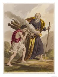 Abraham and his son Isaac. Genesis Chapter 22. 