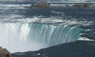 The power of Niagara Falls.