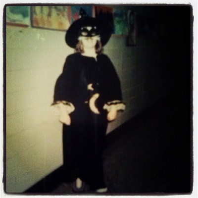 Me dressed up as the Catwitch, a costume I made, in 1998.