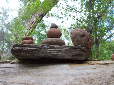 more stacked stones for that Zen feeling