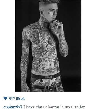From Caskey's Instagram. I thought it was inspiring.