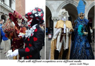 Masks on Carnival