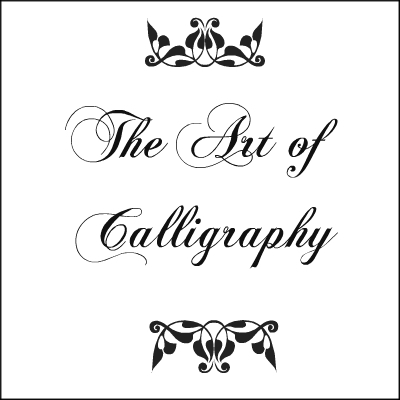 The art of calligraphy