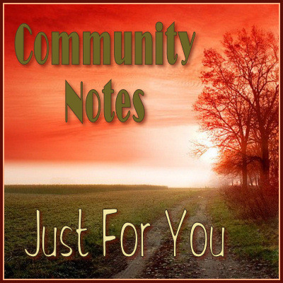 Send a community note to someone special!