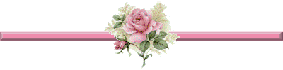 Pink rose divider