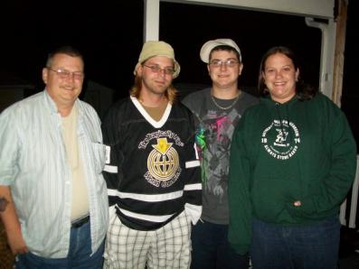 Dad, Me, Mike, Chrissy.