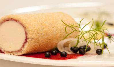 Image of arctic roll for Mad Hatter's Tea Party