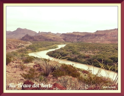 A.K.A. The Rio Grande. Photo taken December 2015