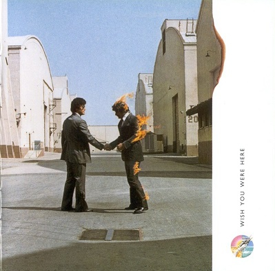 Cover of Pink Floyd's 1975 album.