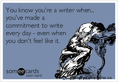 How you know you're a writer.