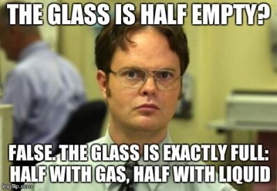 Dwight Schrute answering the eternal question.