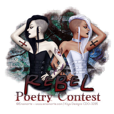 Banner for the Rebel Poetry contest