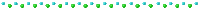 Blue and green divider