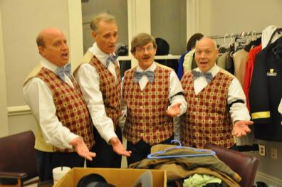 Here is the School Board Barbershop Quartet for our local show of The Music Man in 2014.