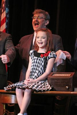 I played one of FDR's Cabinet Members in Annie, the Musical in April of 2012.