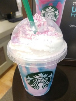 A tasty drink by Starbuck's
