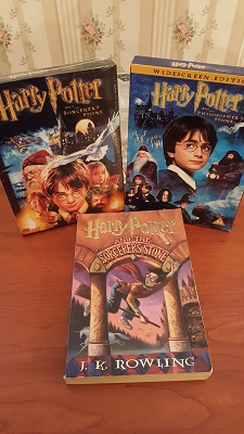 A few Harry Potter items