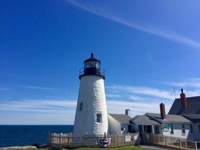 Lighthouse on Pemaquid Point - Maine